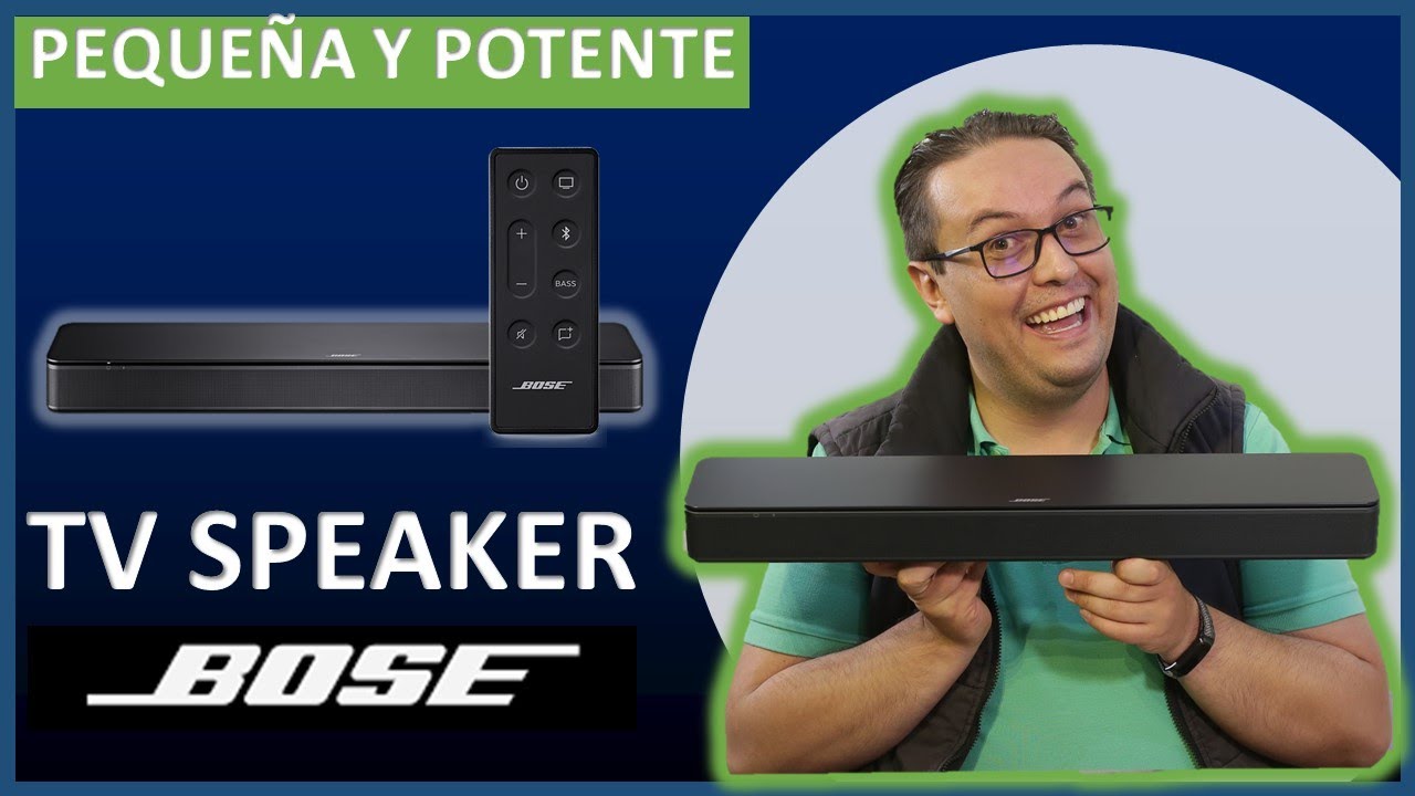 😱😱 Bose TV Speaker UNBOXING Barra | Review en Español de la más pequeña de su Familia | KLIBTECH.COM