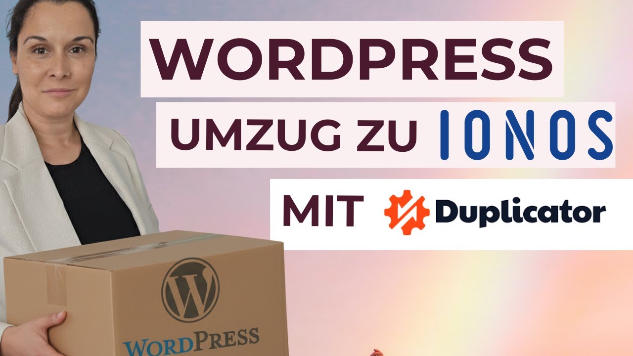 Wie ziehe ich meine WordPress Webseite mit dem Duplicator Plugin zu Ionos um?