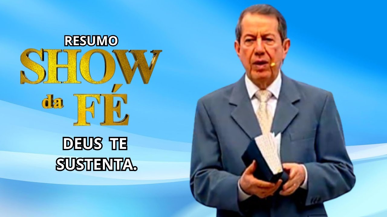 Show da Fé | O SENHOR É A ROCHA QUE TE LIVRA DE TODO MAL. | RR SOARES