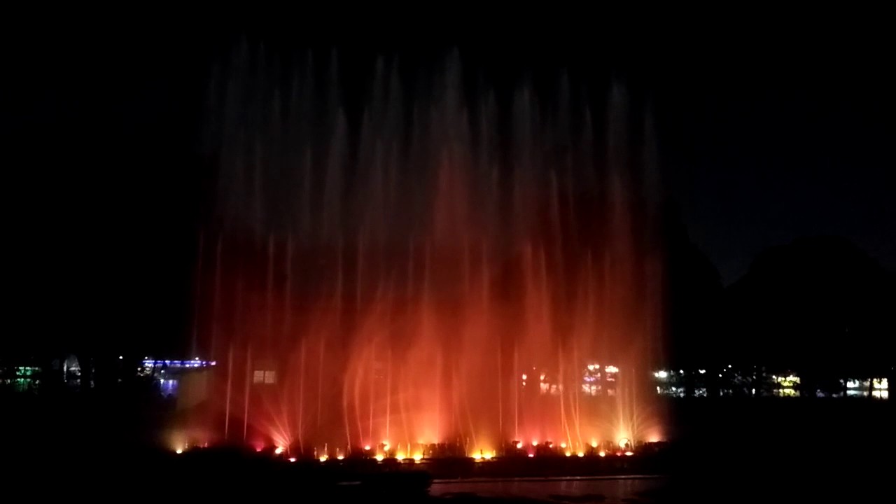 Musical fountain & laser show
