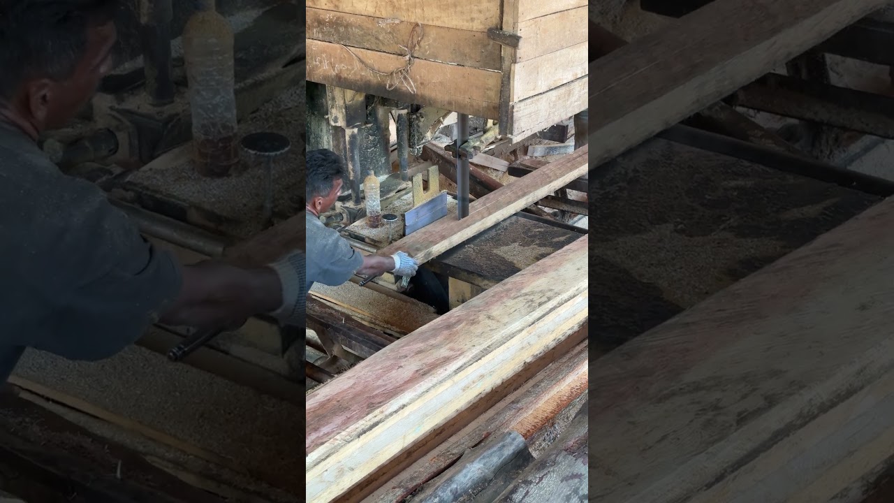 How to Cut Thin Wood for House Walls with a Sawmill Machine