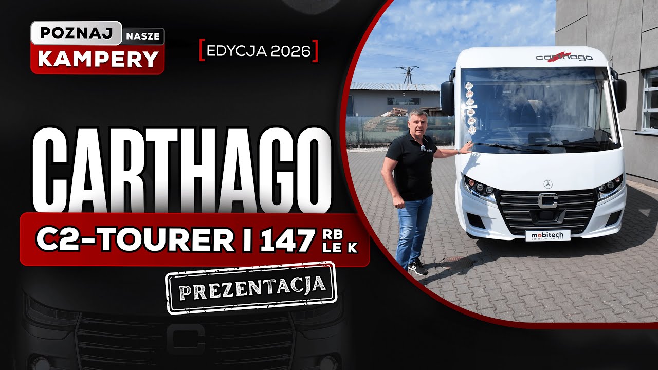 Stylowa integra CARTHAGO C2-Tourer I 147 RB LE K | Mobitech Caravan Center