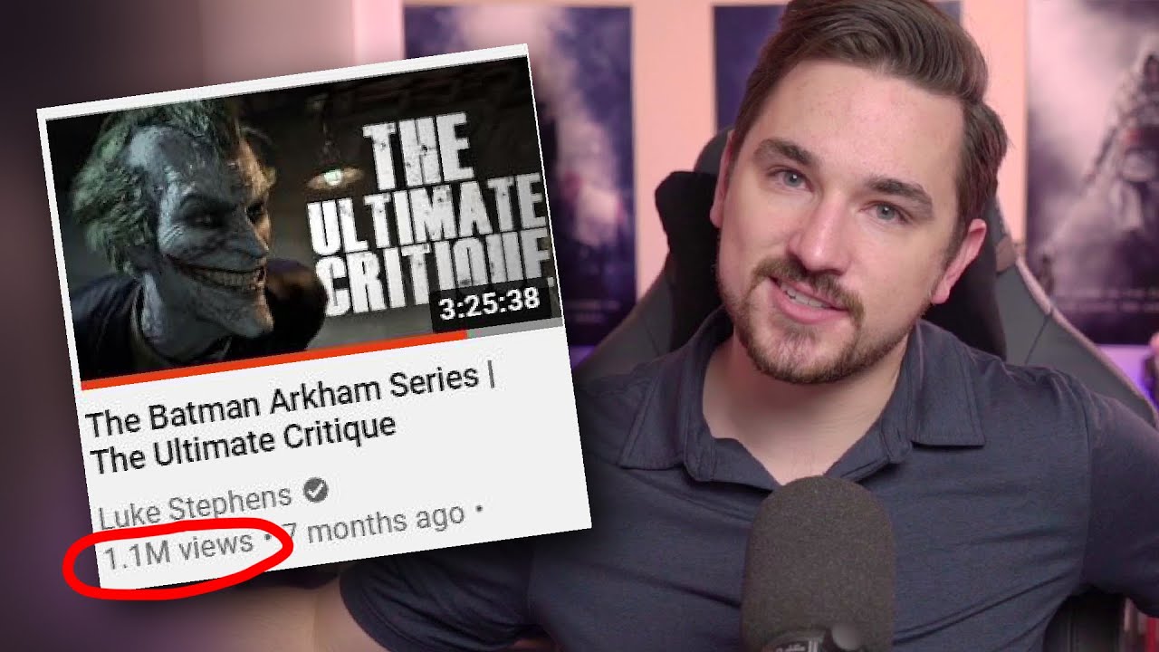 Процесс создания вирусного обзора (или критики) видеоигры — Люк Стивенс