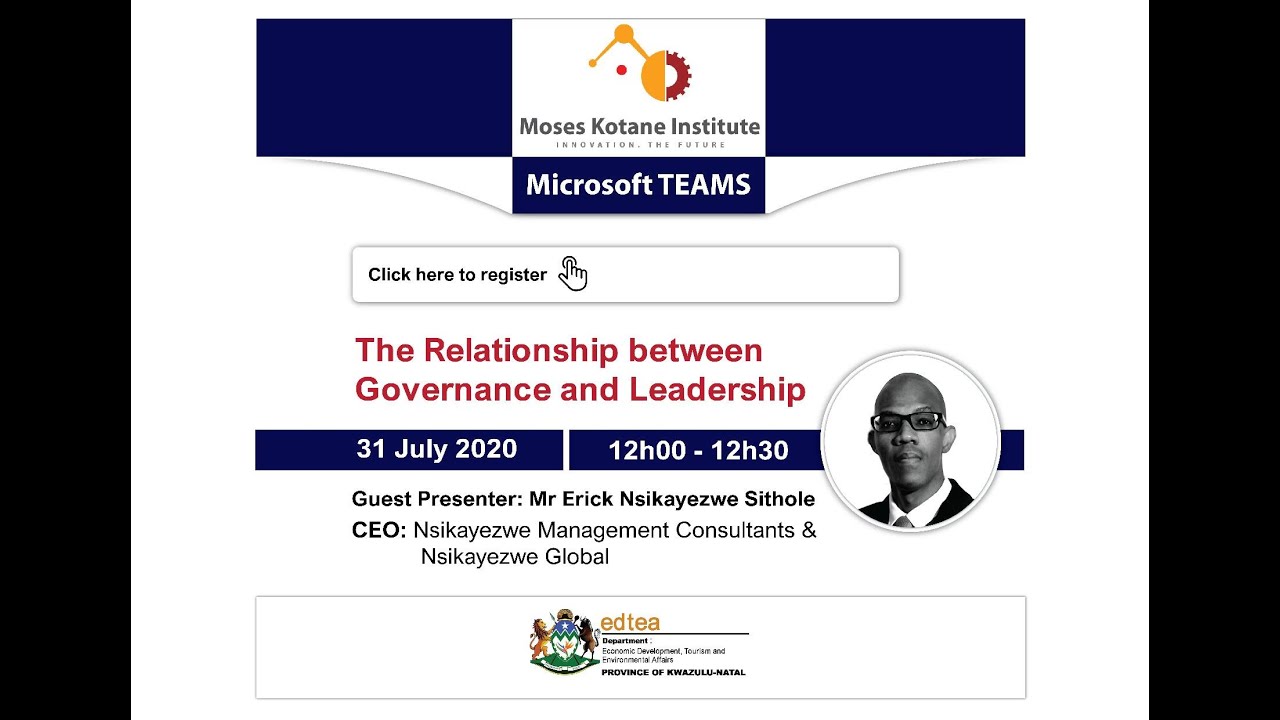 The Relationship between Governance and Leadership