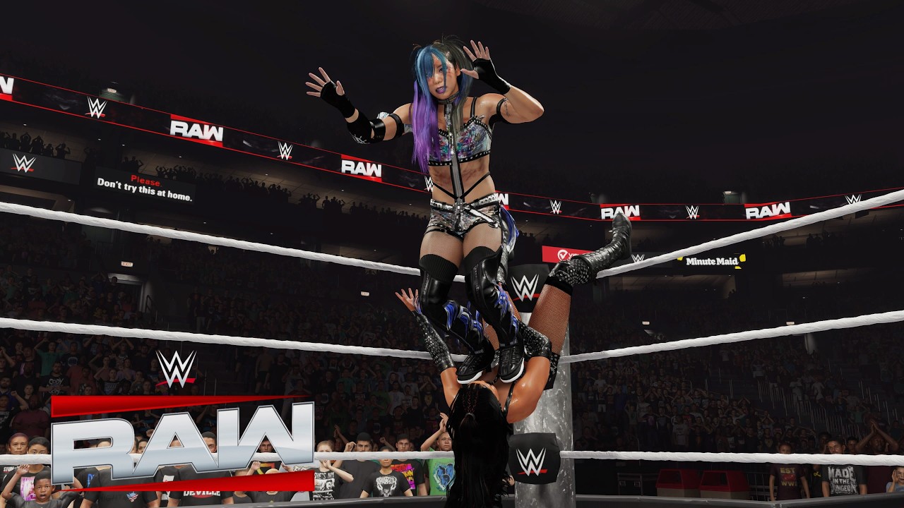 WWE 2K25 RAW - KAIRI SANE VS ROXANNE PEREZ (W/THE JUDGMENT DAY)