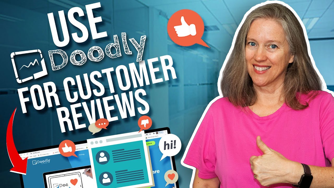 How to Create CUSTOMER REVIEWS with Doodly | Doodly Review