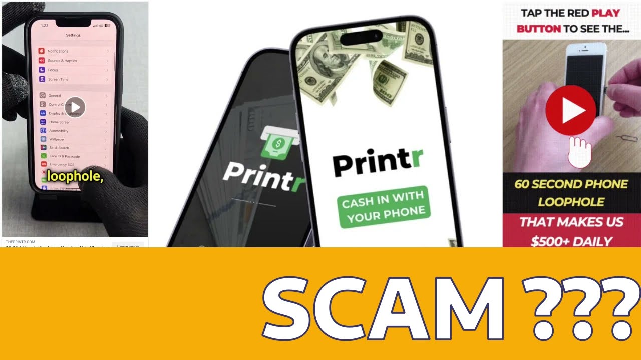60 Second Phone Loophole Reviews: Printr App Scam? What You Get for Your $67 Explained!