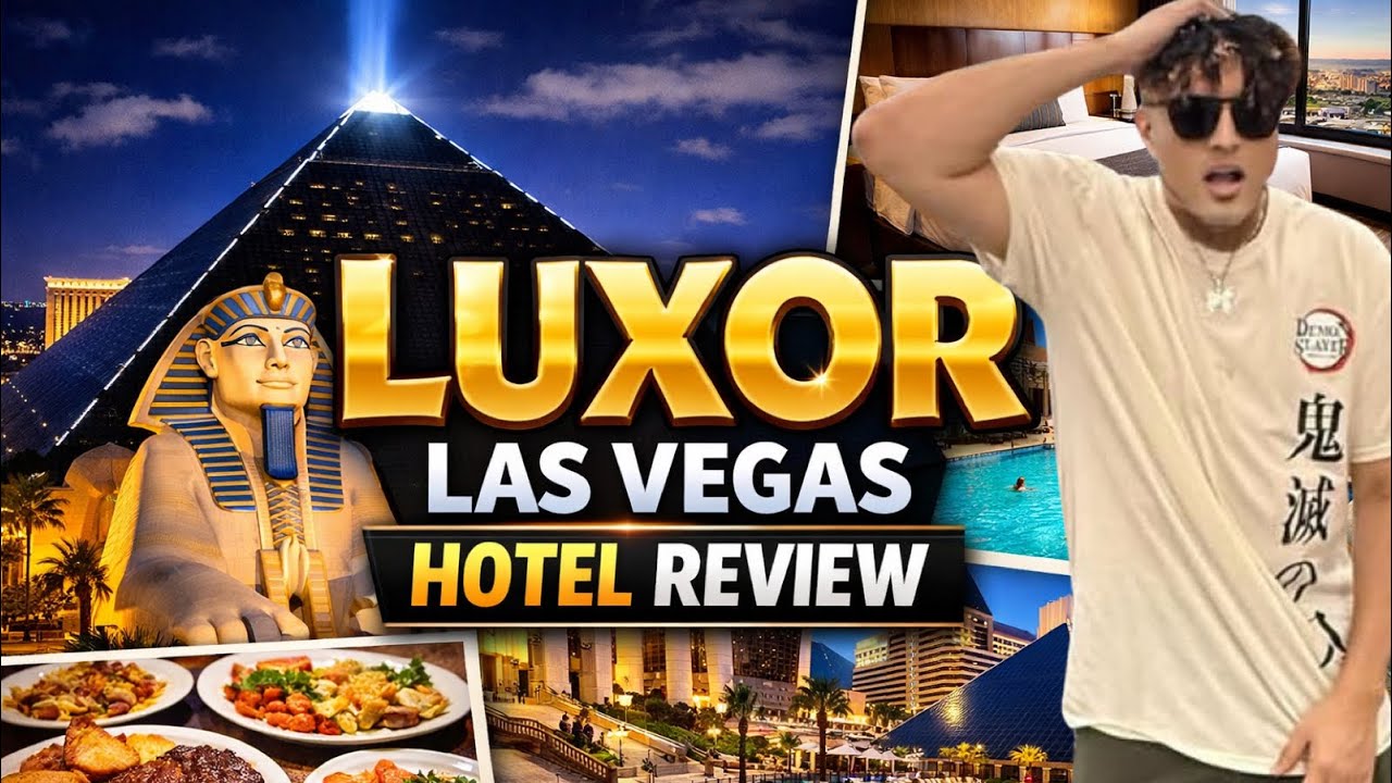 LUXOR LAS VEGAS ROOM TOUR 2026 