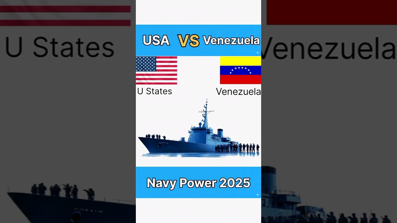 United States vs Venezuela Navy Power comparison 2025. 