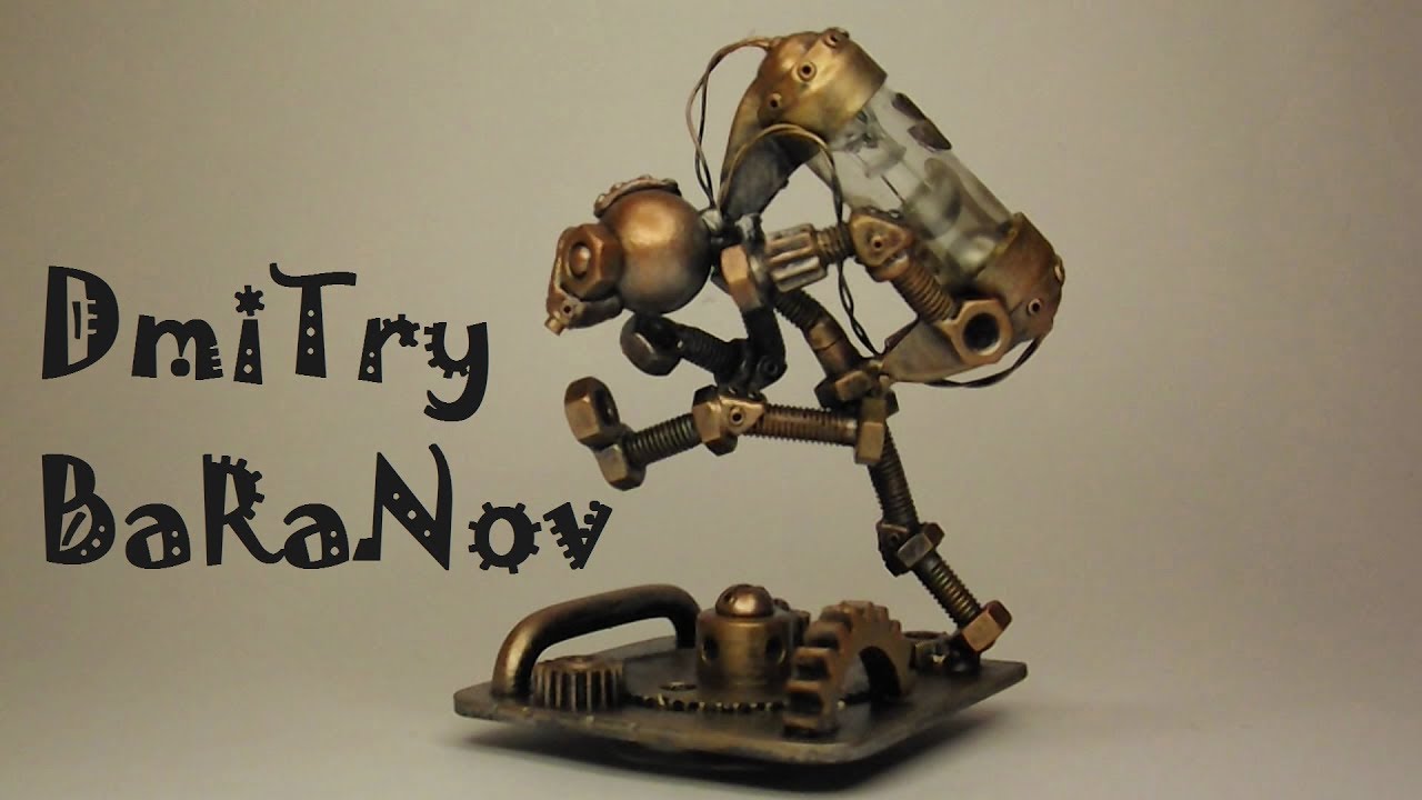 Тематические сувениры из болтов и гаек.