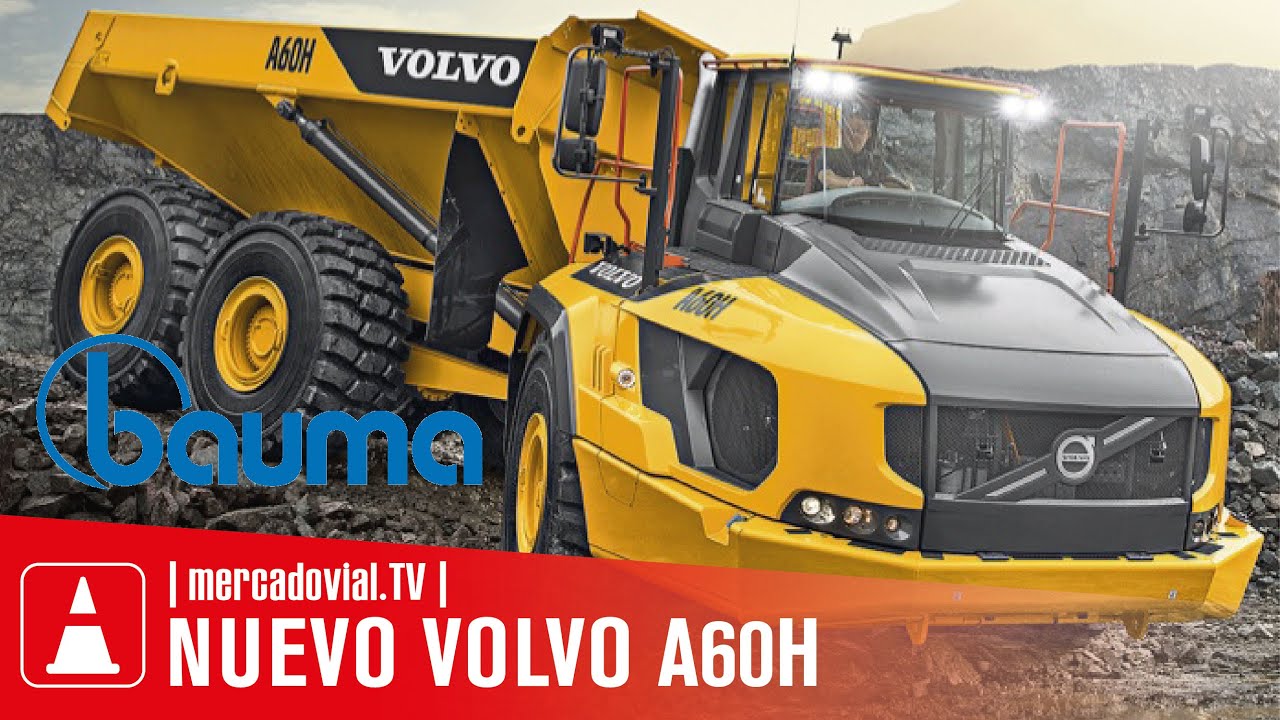 NUEVO VOLVO A60H Camiones Articulados Fuera de Carretera | BAUMA 2016