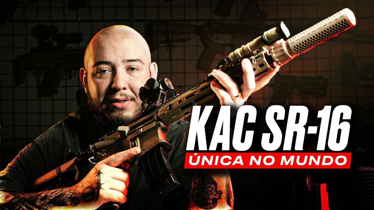 Tokyo Marui KAC SR-16 GBBR! A #airsoft mais exclusiva da minha coleção.