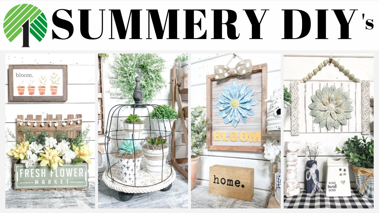 ☀️  EASY Dollar Tree SUMMER DIY's - THAT DOME ❤️