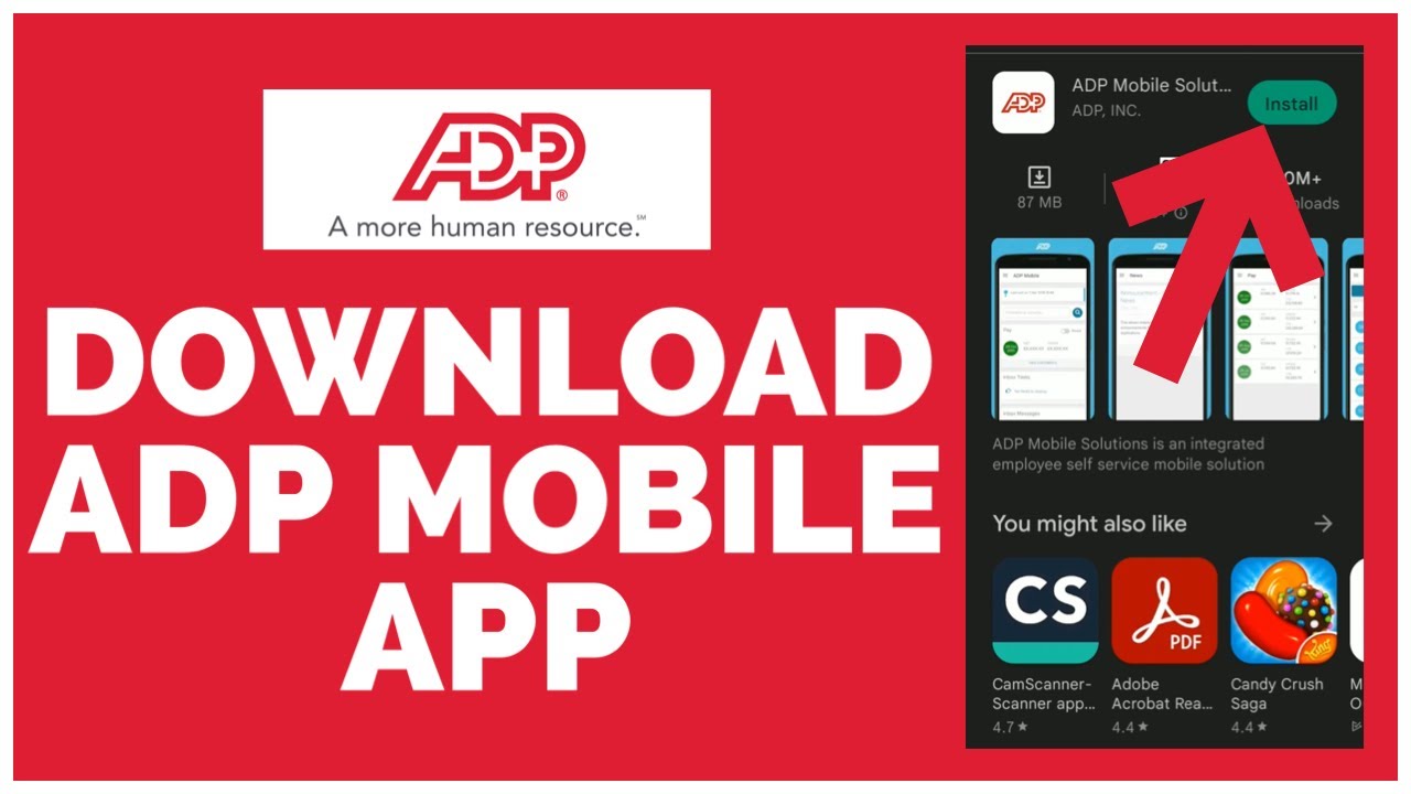 How to Download ADP Mobile App on Android (2023) | ADP Payroll