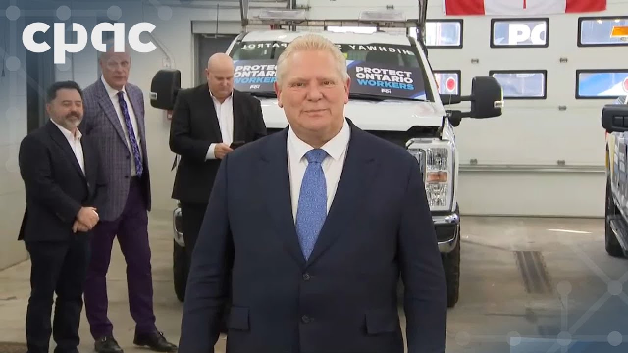 Doug Ford promises to cut tolls and taxes if re-elected – February 5, 2025