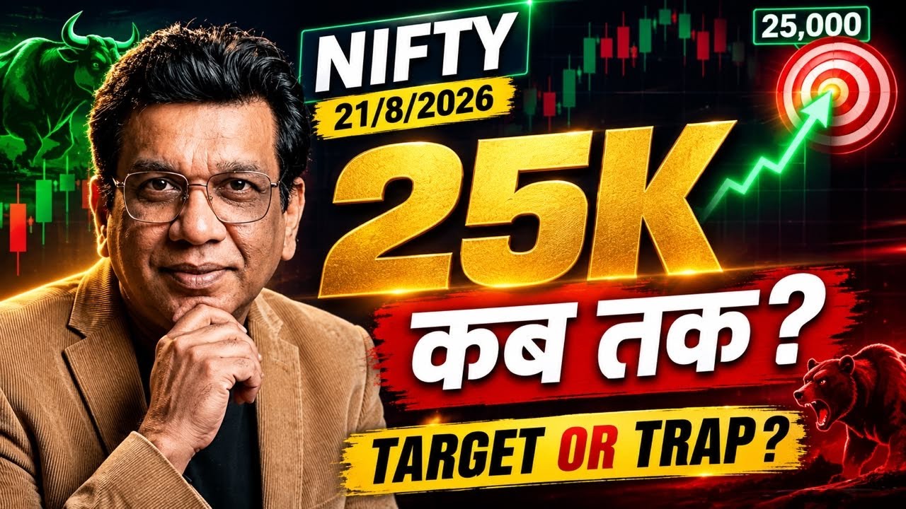 nifty prediction for tomorrow & bank nifty analysis for friday 21/8/2026