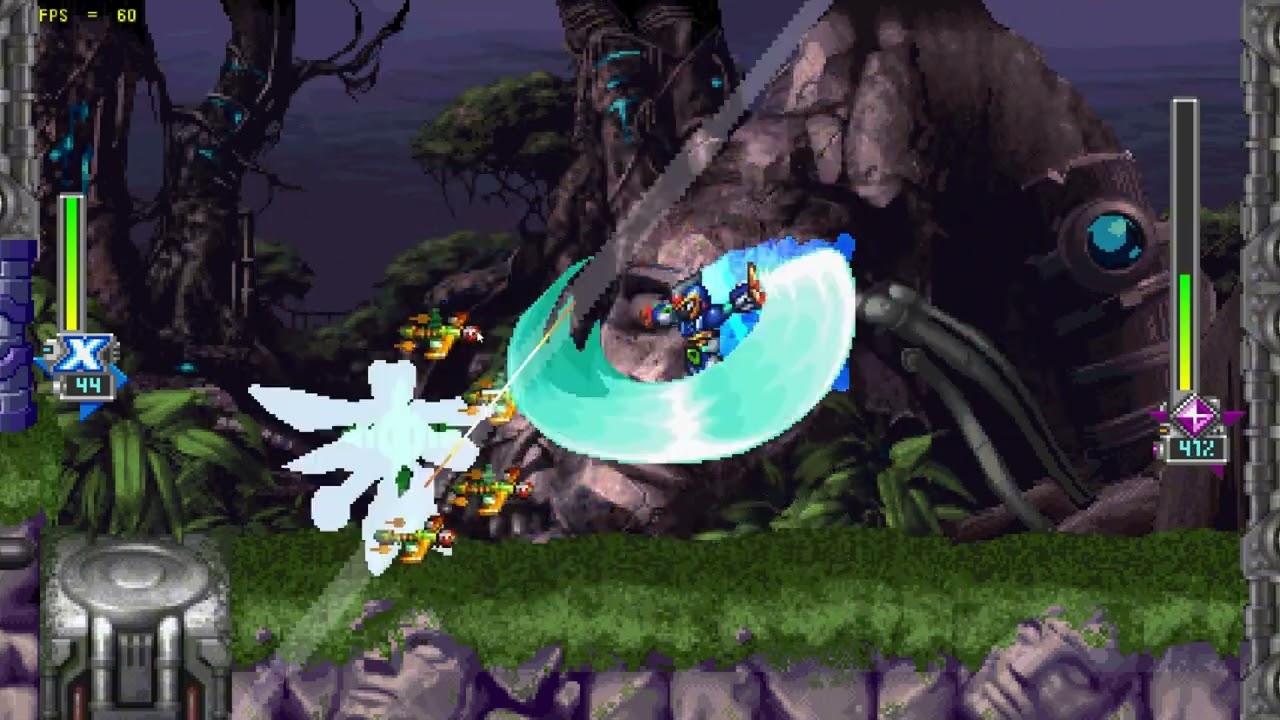 Mega Man X Viral Nightmare - Commander Yammark Fight - No damage (NG+2)