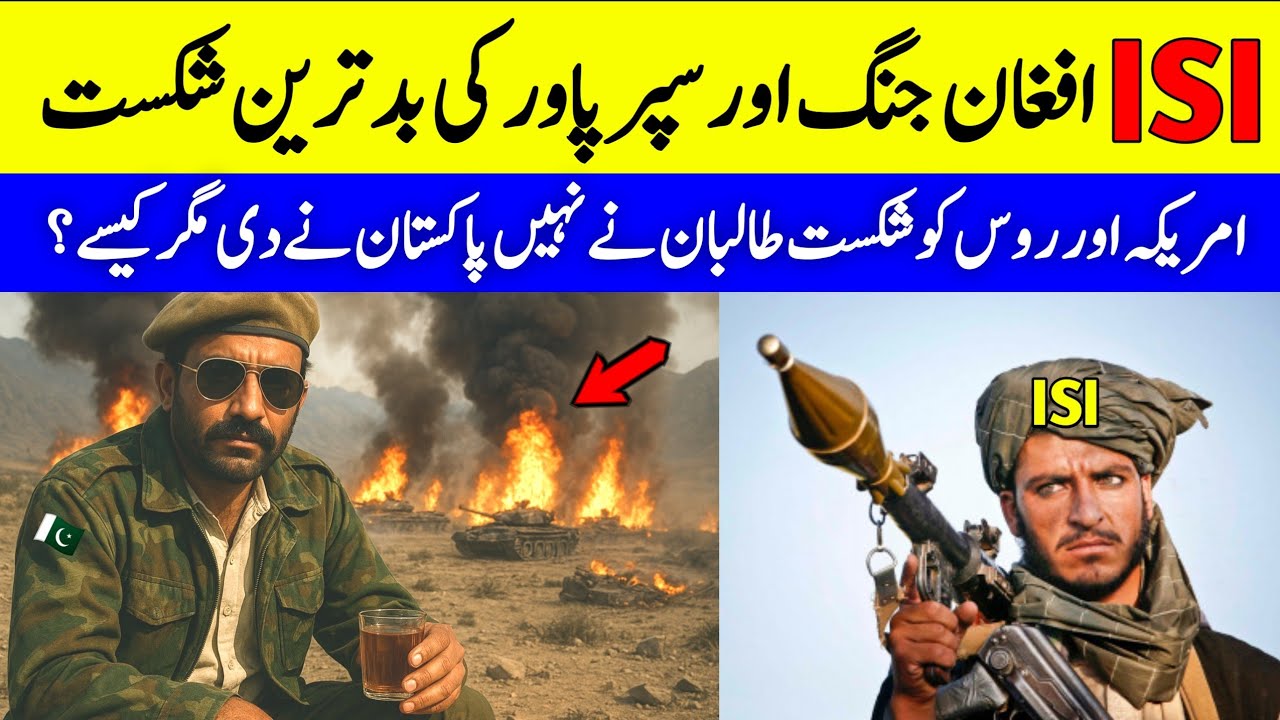 How ISI Defeated the Soviet Empire | The Secret war in Afghanistan | Urdu Timeline Official 