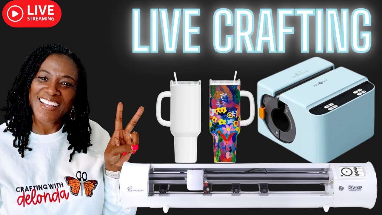 How to Sublimate 40 oz Tumblers Using Siser Romeo and HTVRONT A200