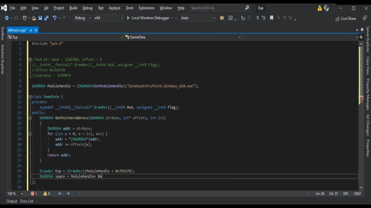 MC5 Esp Hack Tutorial [ C++ ]