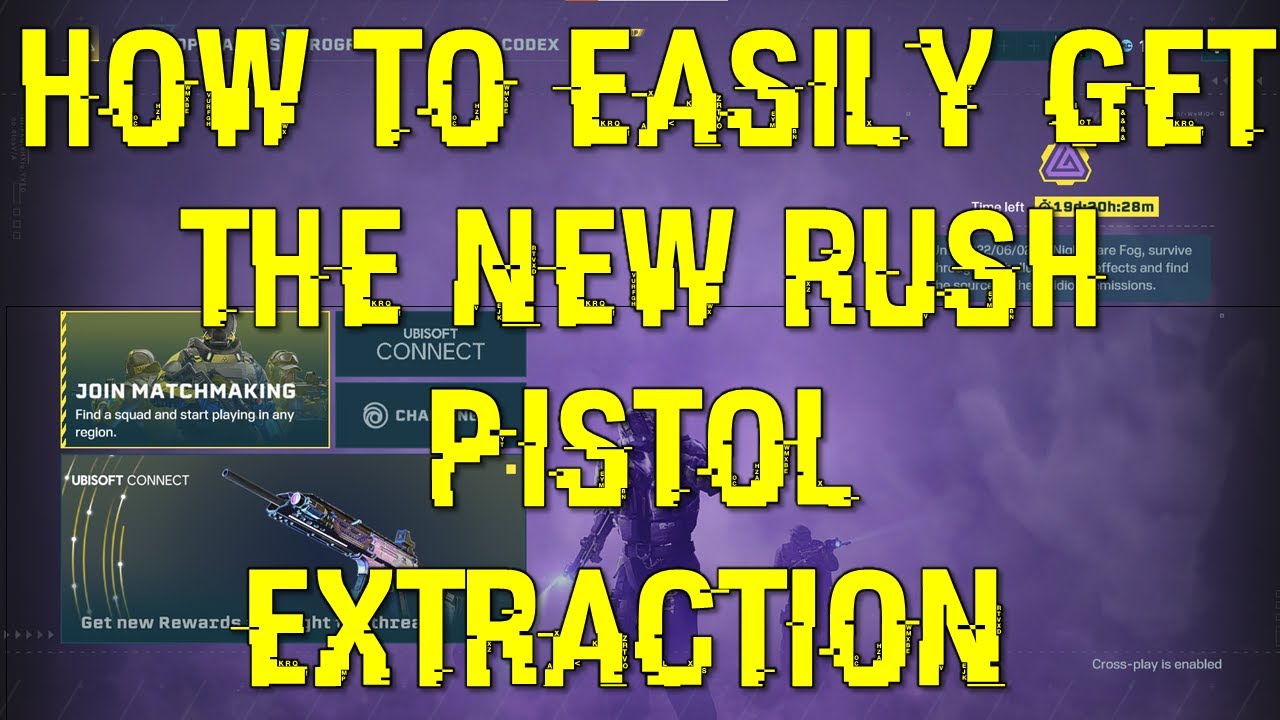 HOW TO EASILY GET THE NEW RUSH PISTOL RAINBOW SIX EXTRACTION