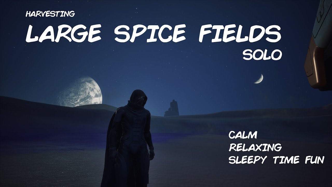 HARVESTING LARGE SPICE FIELDS solo, relaxing, calm sleepy time fun (NO COMMENTARY)