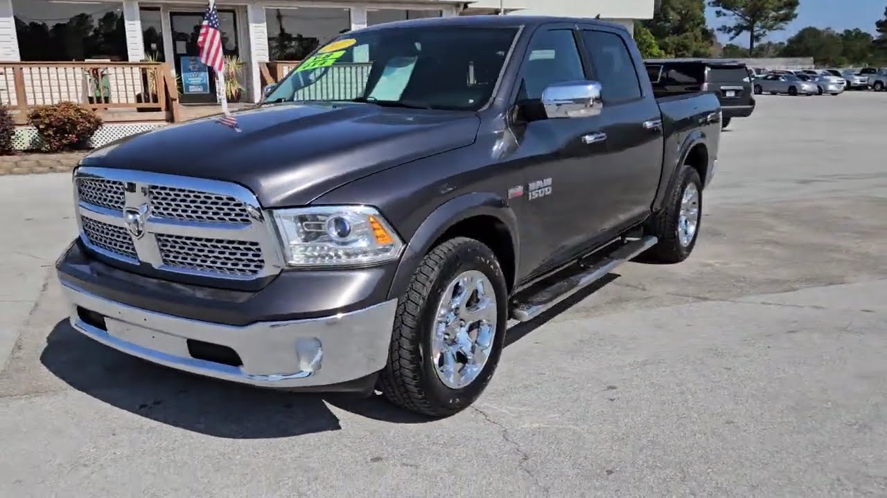 2017 RAM 1500 LARAMIE CREWCAB