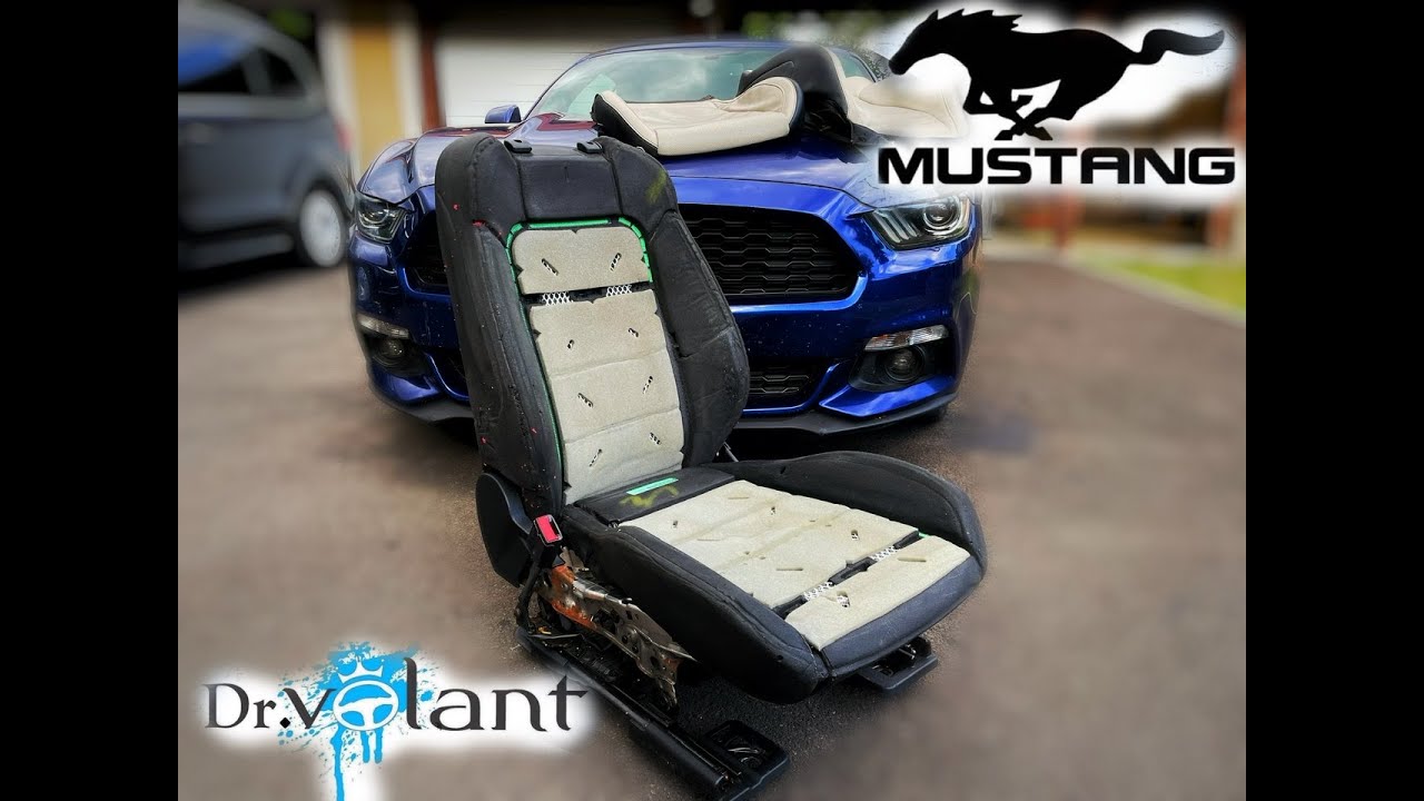 Removal seat cover FORD Mustang 2016