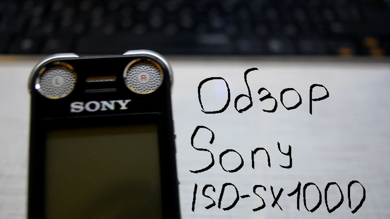 Обзор Sony isd-sx1000
