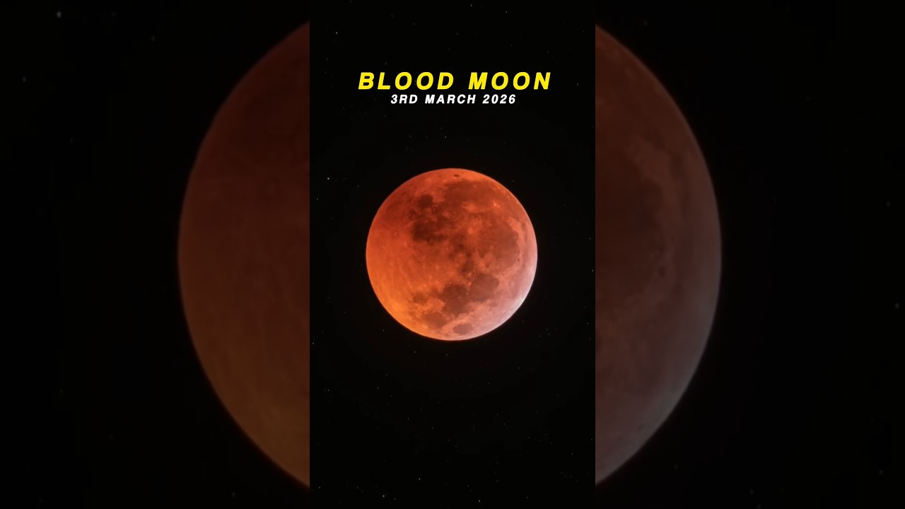 Total Lunar Eclipse 2026 🌕 | Blood Moon Live View 🔭 #bloodmoon #moon #telescope