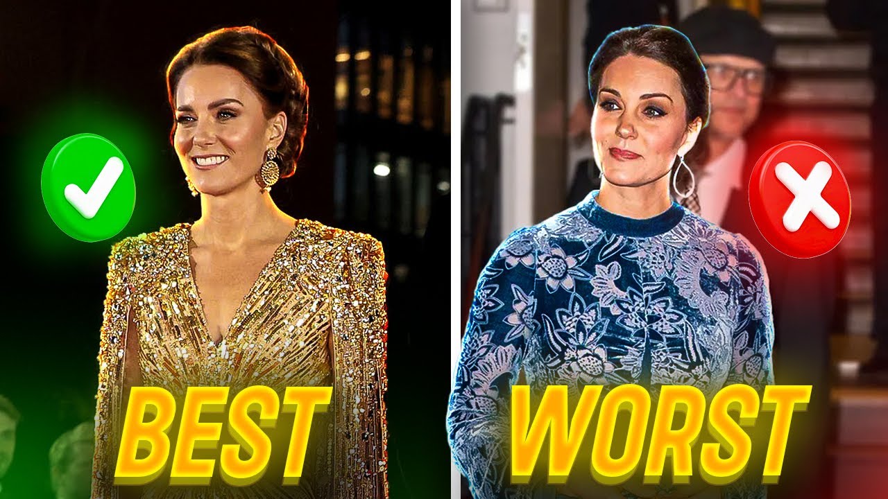 Kate Middleton BEST & WORST Looks!
