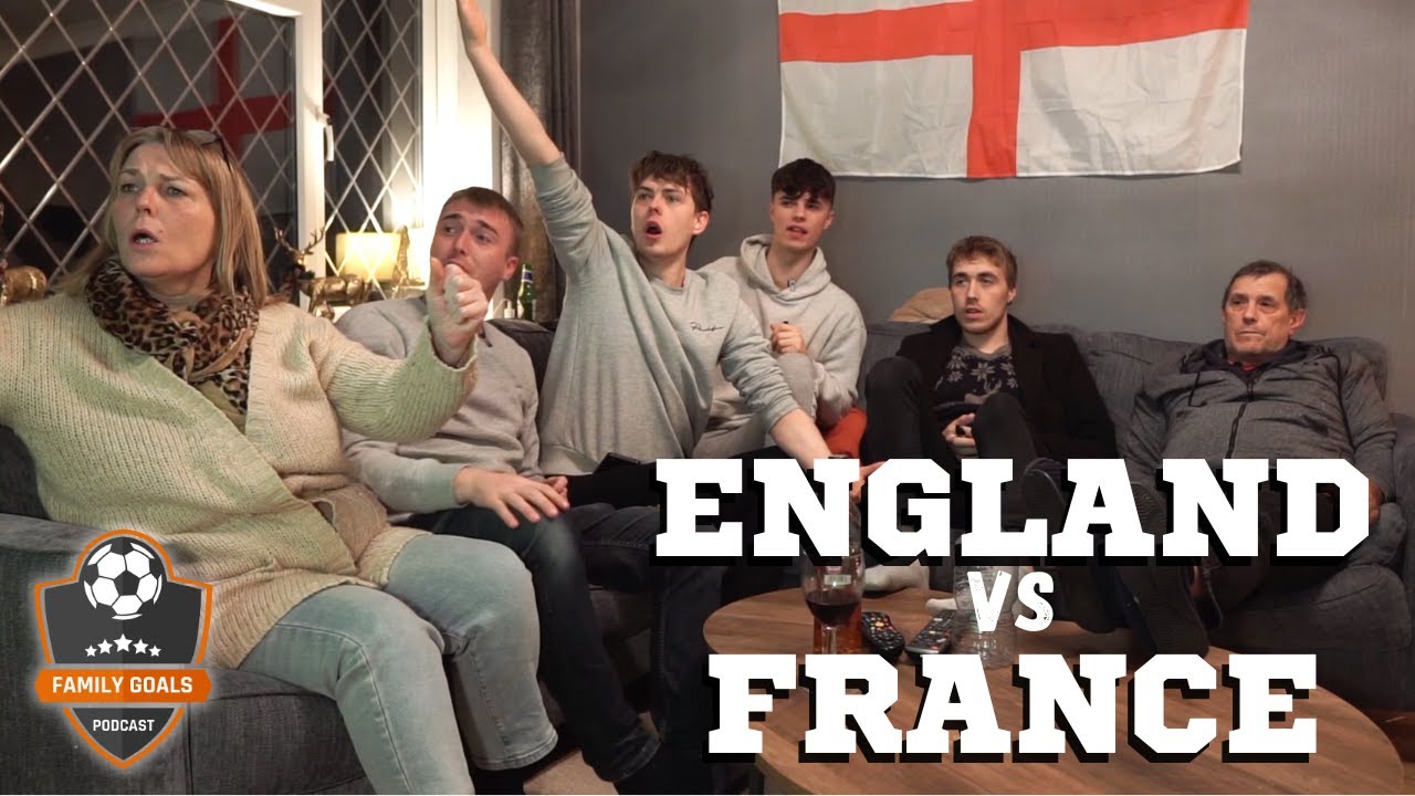 Worst Ref Ever?! | ENGLAND VS FRANCE | World Cup Qatar 2022 | Family Goals Reaction