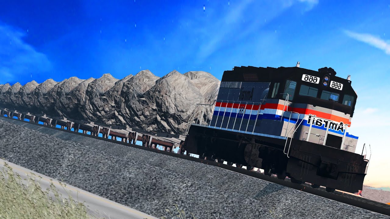 The MOST Insane Railroad Accidents Derailments ✅ BEAMNG.Drive LIVE STREAM