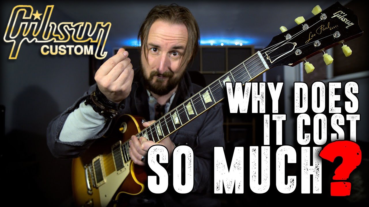 Почему гитары Gibson Custom Shop такие дорогие? | Переиздание Les Paul Standard 1958 года (VOS)