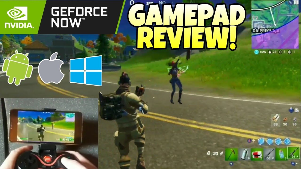 GAMEPAD X3 UNBOXING e REVIEW - TESTANDO NO GEFORCE NOW e GAMES MOBILE