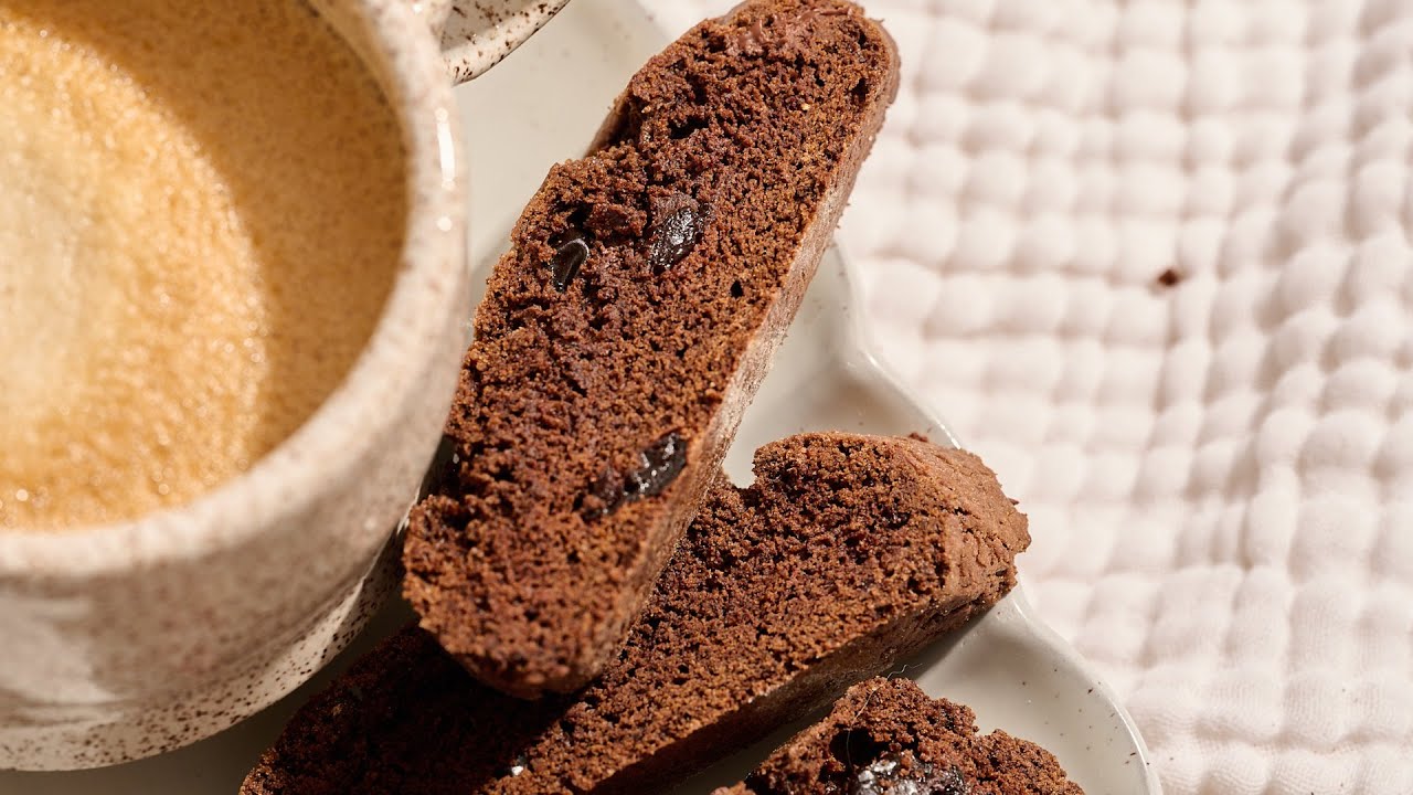 Our Double Chocolate Cherry Biscotti Recipe Pairs Perfectly With Coffee