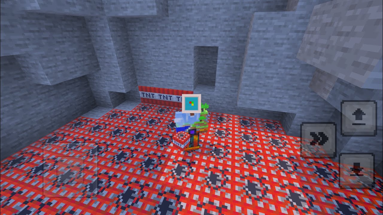 Minecraft but I’m putting TNT in this hole 