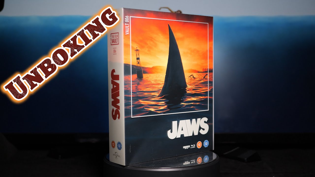 Unboxing & Showcasing JAWS -  Film Vault Range (006) 4k UHD Blu-ray  from Vice Press