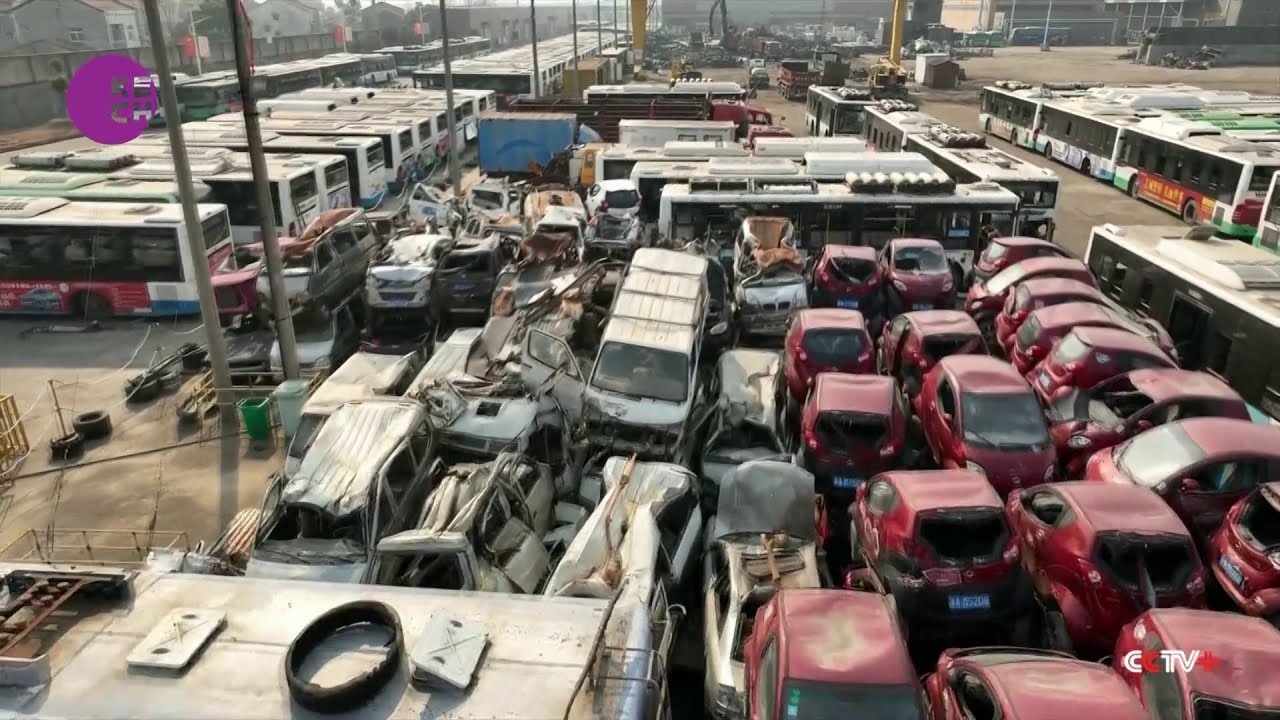 Chinese companies recycle used auto parts to boost incomes