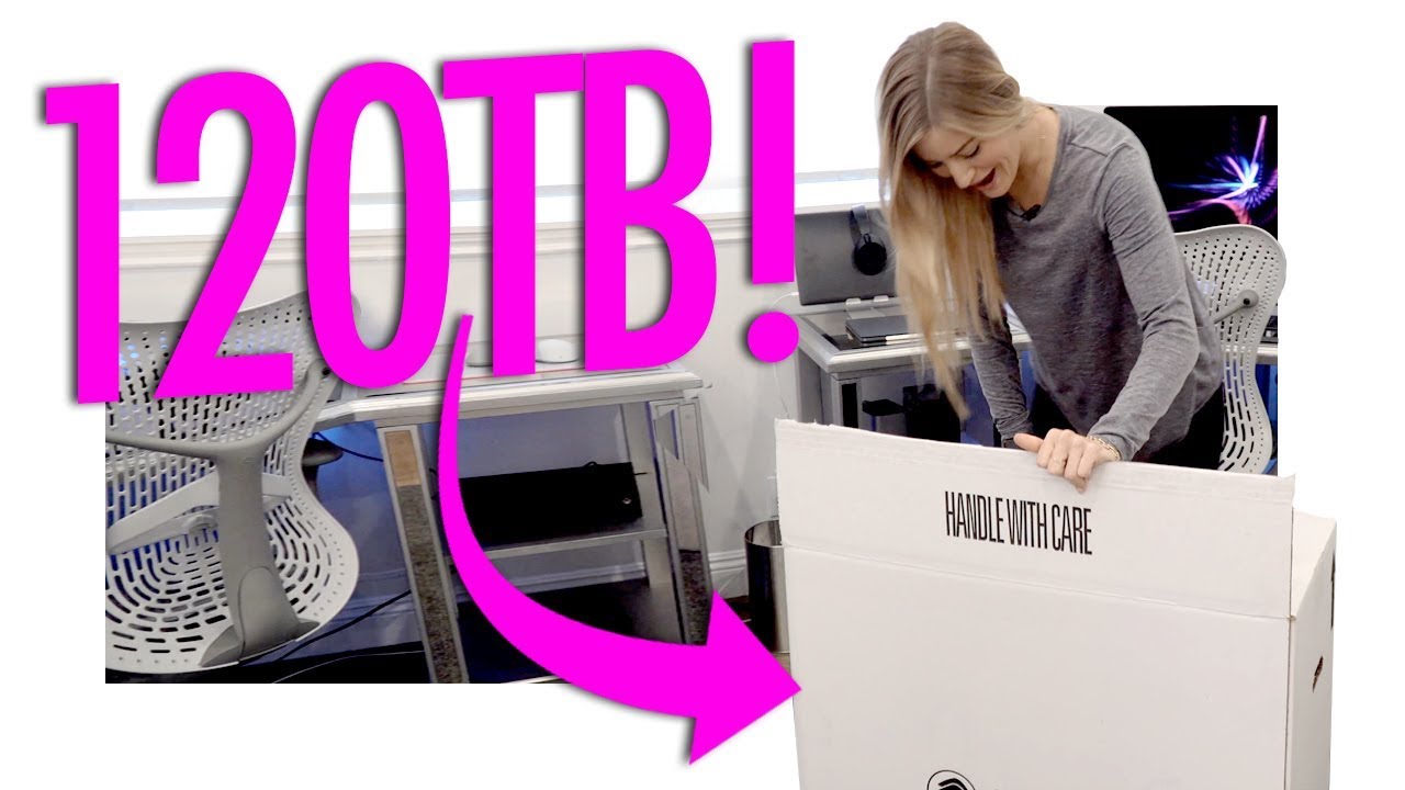 NEW 120TB SERVER UNBOXING 🐙 Jellyfish by Lumaforge