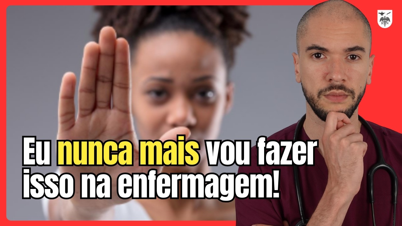 3 ERROS QUE EU NUNCA MAIS COMETO NA ENFERMAGEM (O 2º mudou minha carreira)