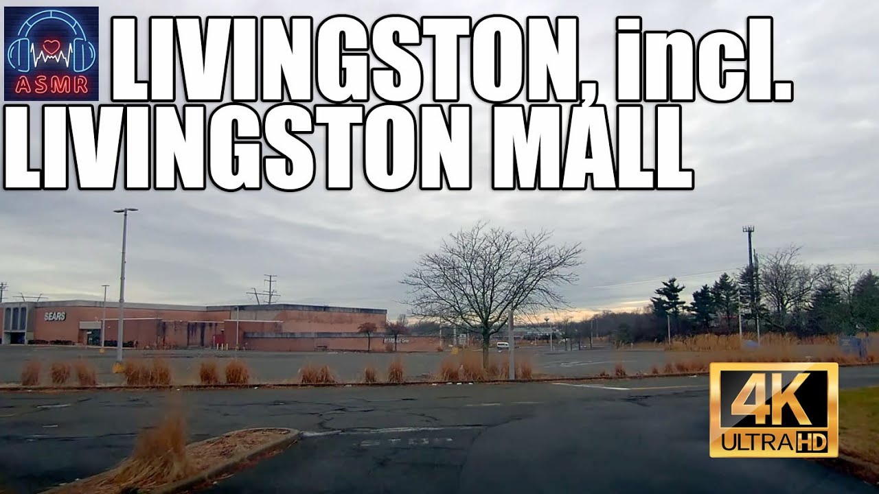ASMR drive around Livingston, NJ (4K)