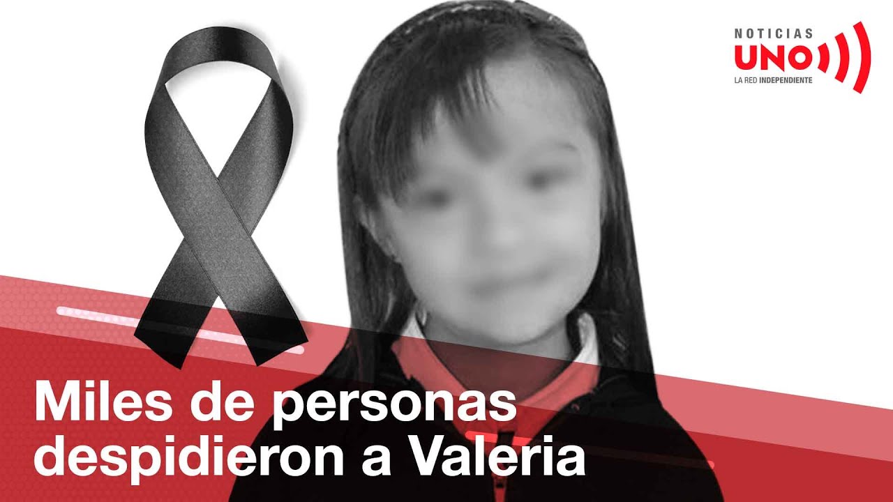 Miles de personas despidieron a Valeria | Noticias UNO