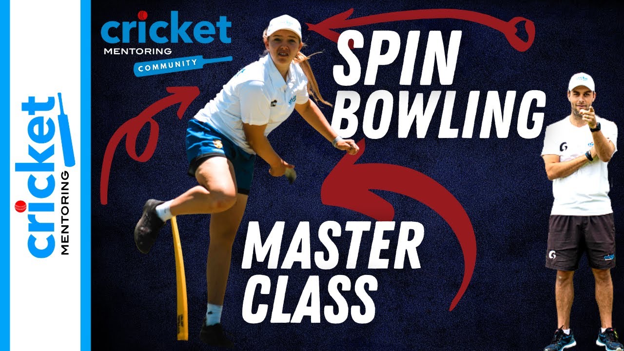 HOW TO BOWL SPIN | BOWLING MASTER CLASS