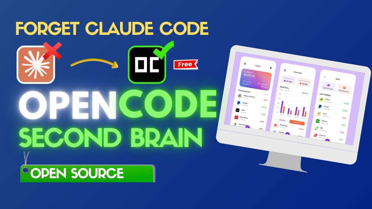 OpenCode Second Brain: The OpenCode Setup Makes It 100x Smarter and Powerful