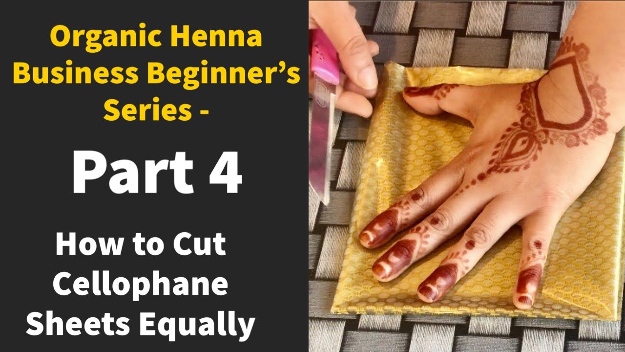 How to Cut Cellophane Sheets Equally without any Measurement | Beginner’s Series Part 4