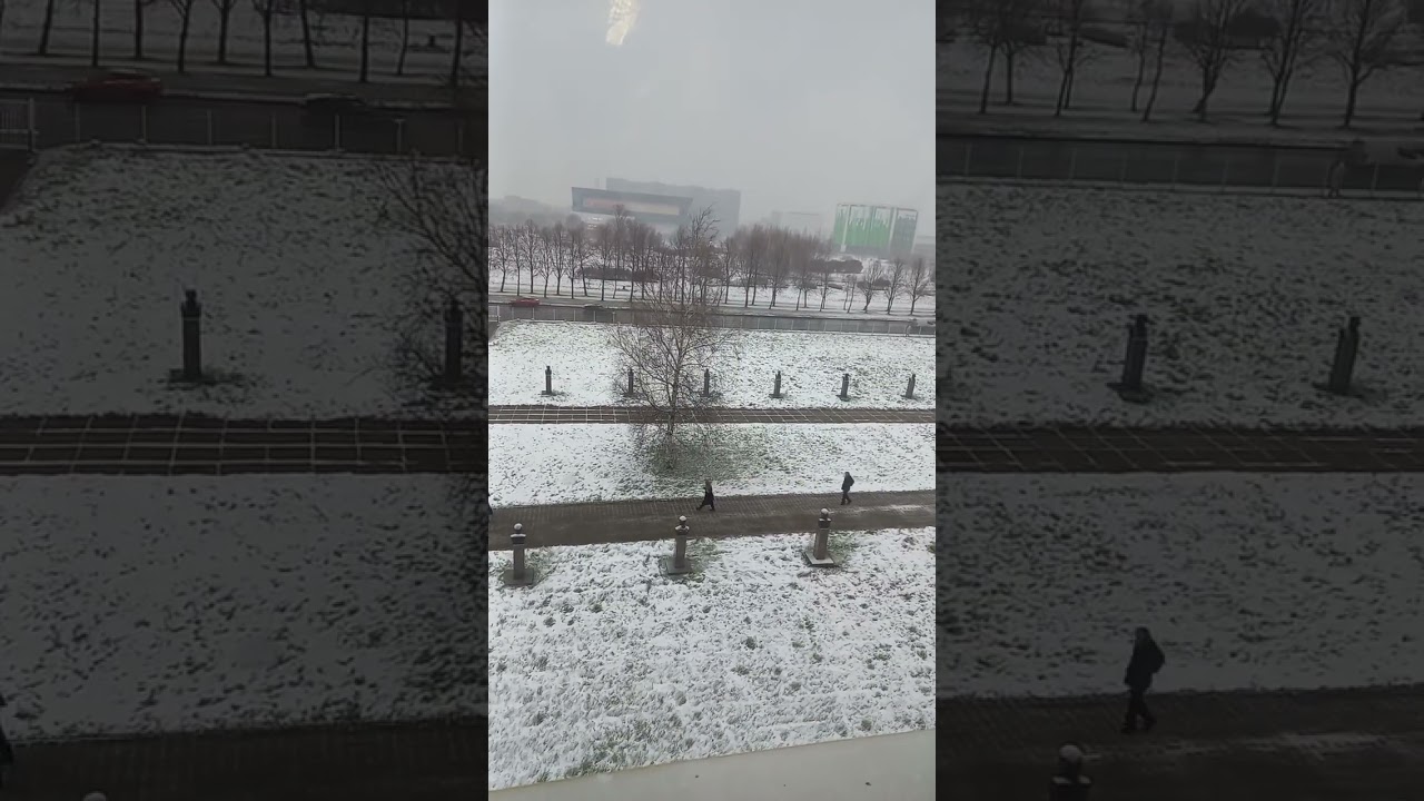 Everyday life in snowy weather. There is no bad weather in nature. How snow changes life 