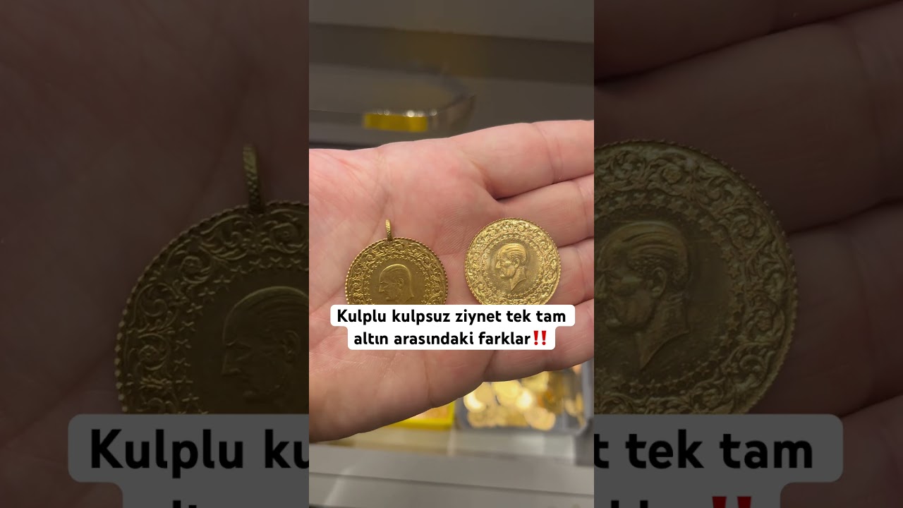 Ziynet altın tam altın kulplu kulpsuz arasındaki farklar nelerdir? #ziynet #tek #altın #gold