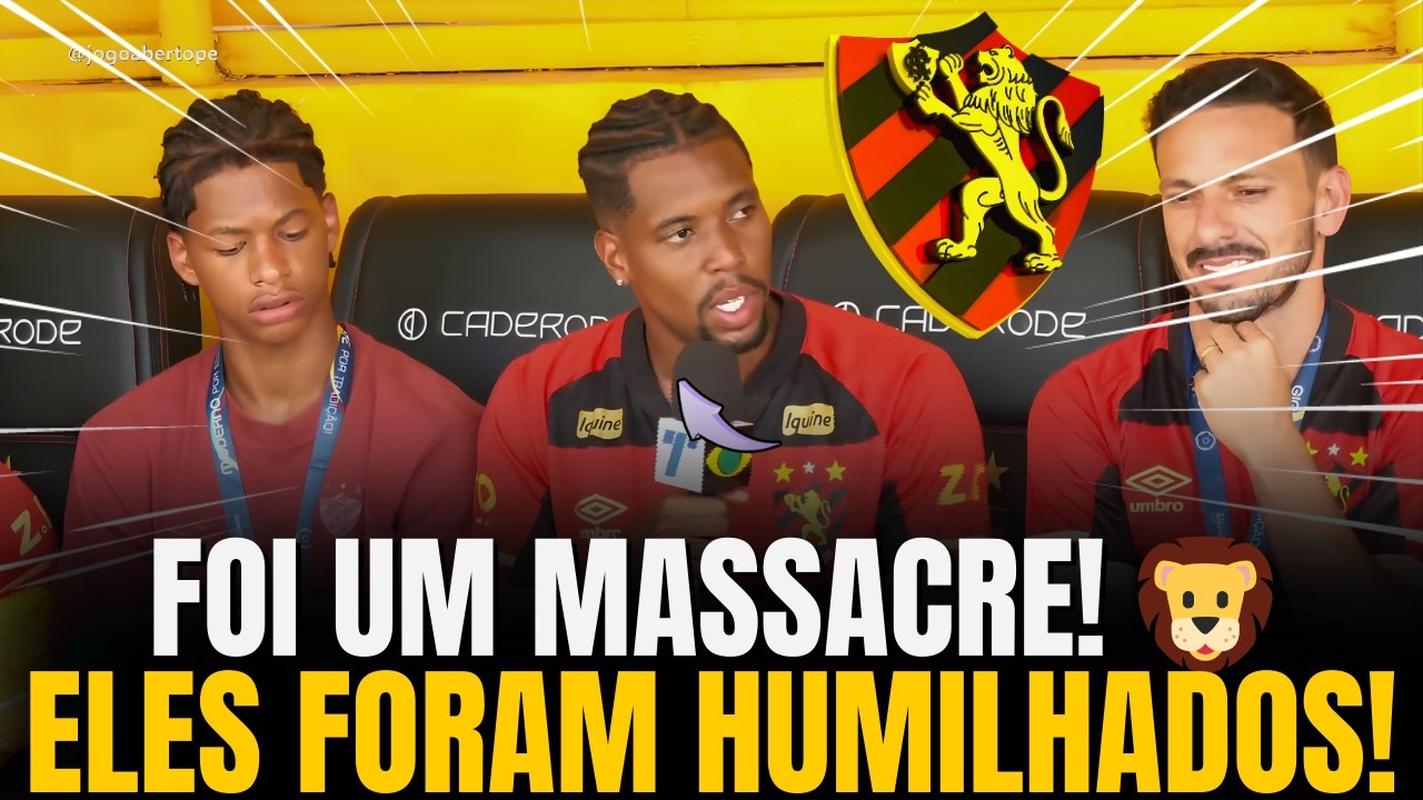 🦁 FOI UM MASSACRE NOS AFLITOS! Ninguém acreditava no que o SPORT FEZ ia fazer com o rival!