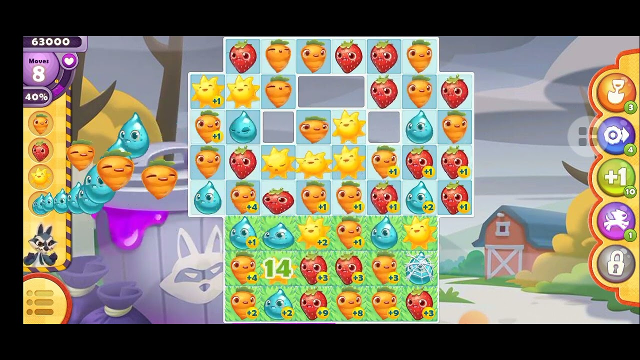 FARM HEROES SAGA LEVEL 1161